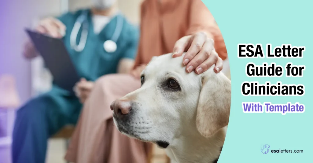 ESA Letter Sample for Healthcare Professionals