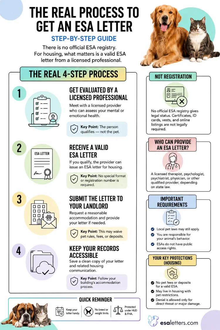 Process To Get An ESA Letter